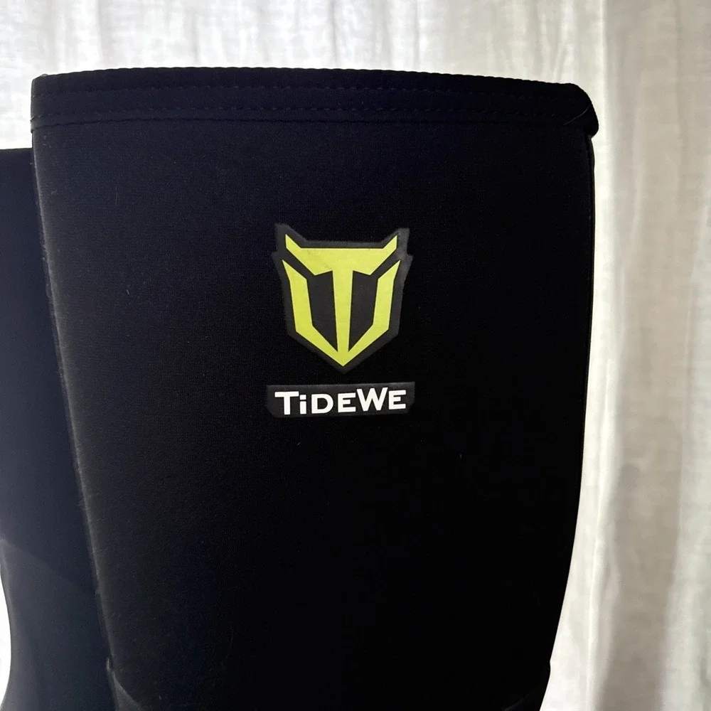 TideWe Rubber Boots Men's 8 Women's 9 Waterproof Rain Boots Steel Shank New
